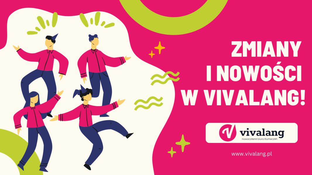 Zmiany i nowości w VIVALANG